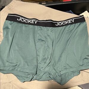 Jockey Men's Teal Boxer Briefs